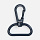 Застежка-карабин Snap Hook, L, темно-синяя
