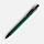 Ручка шариковая Undertone Black Soft Touch, зеленая