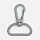 Застежка-карабин Snap Hook, L, серая