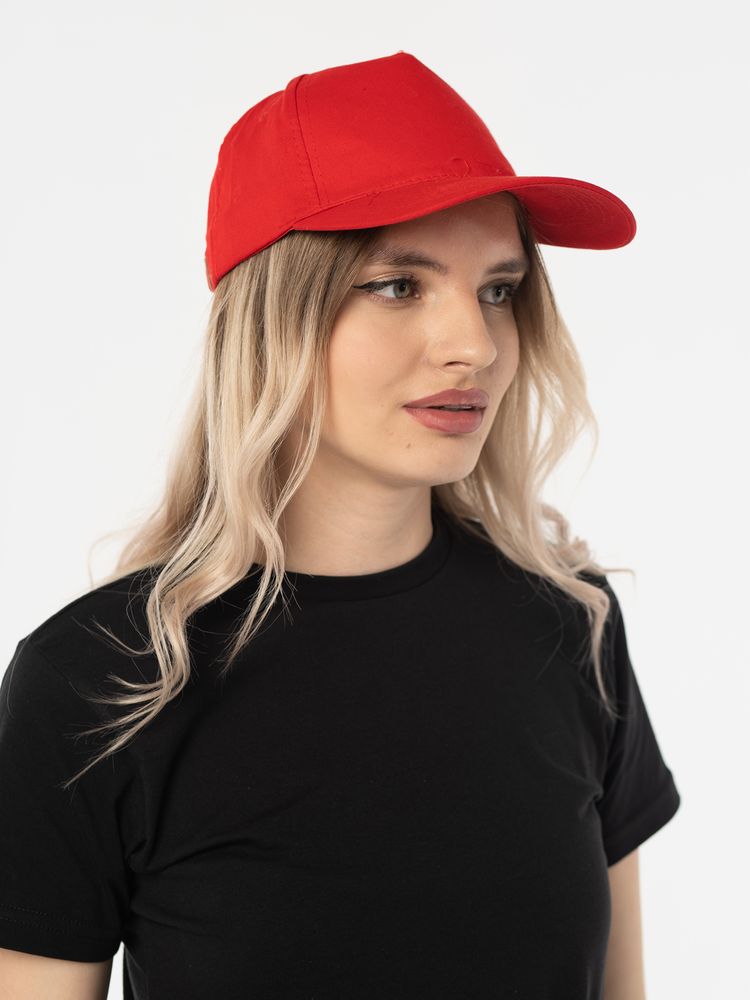 Бейсболка Basic, красная