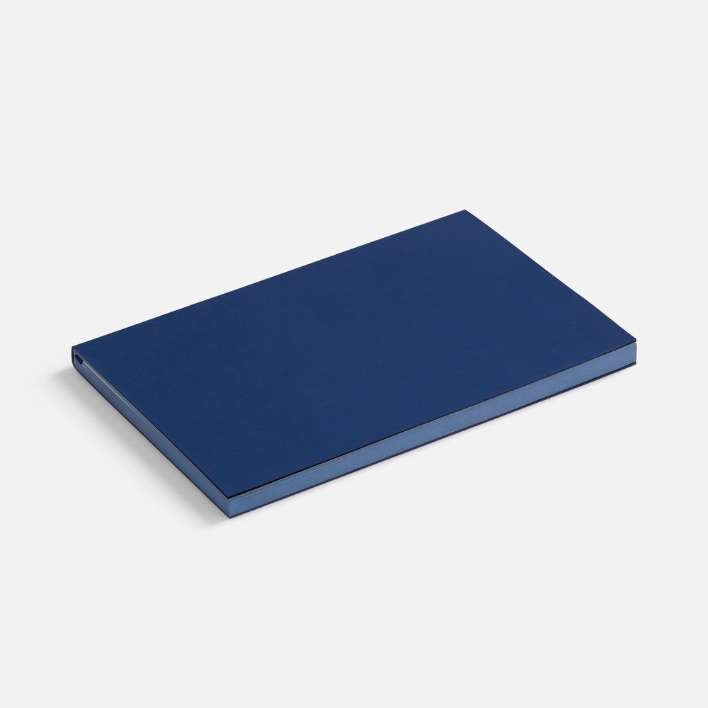 Ежедневник Flat ver.2, недатированный, синий