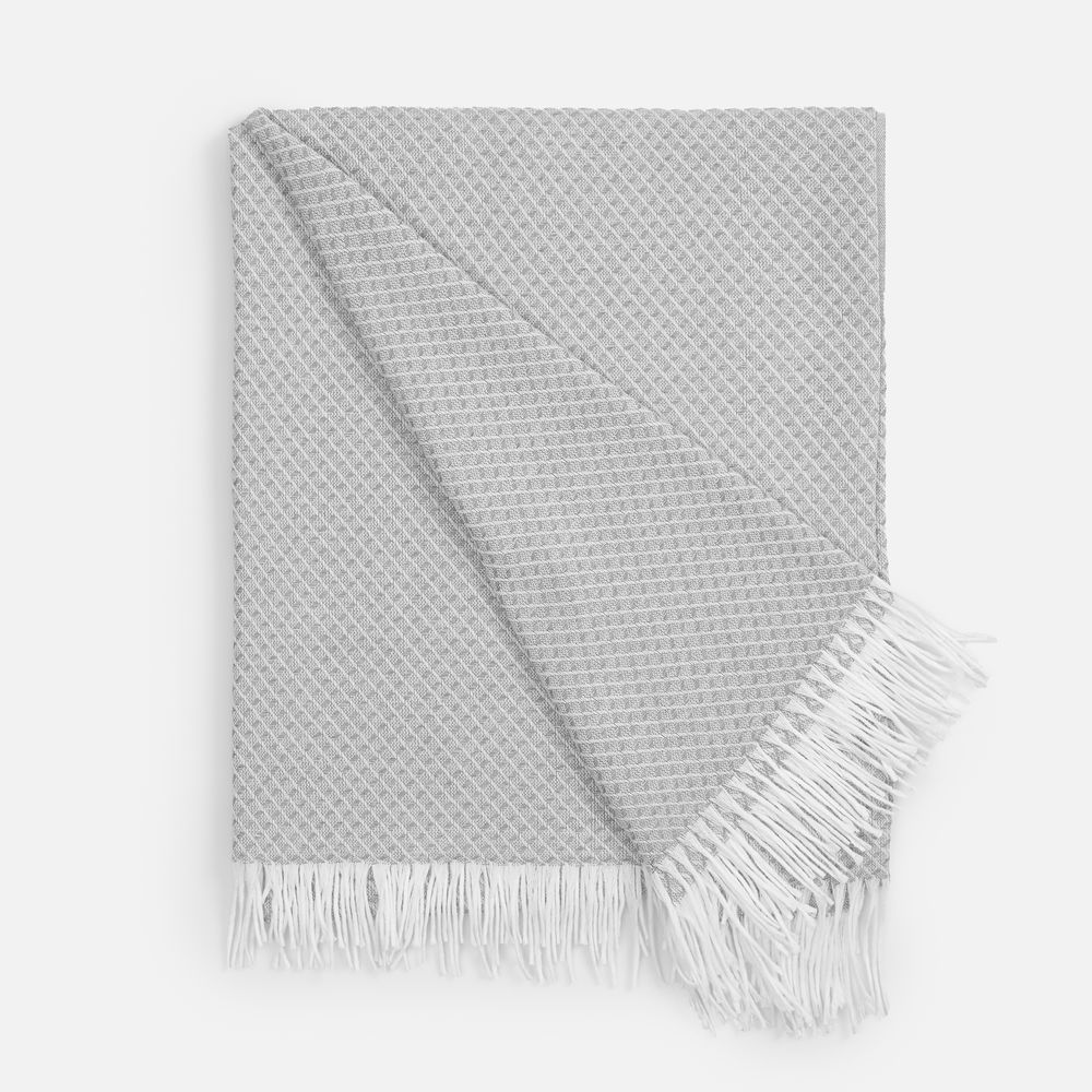 Плед «Тропеа», серый