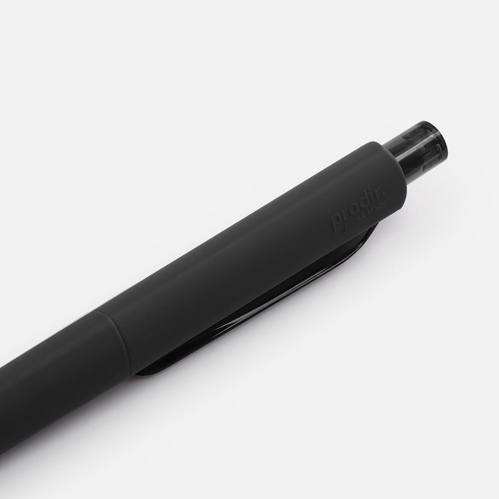 Ручка шариковая Prodir DS8 PRR-T Soft Touch, черная