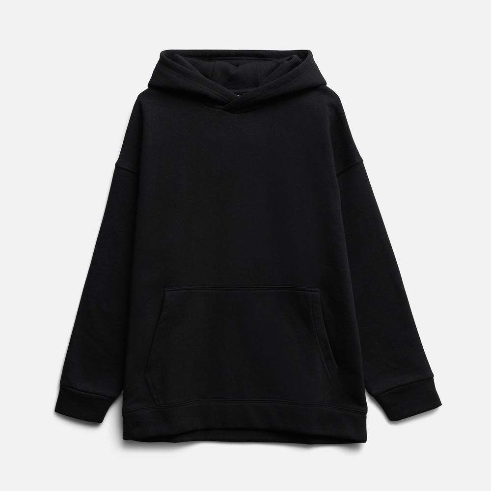 Худи оверсайз унисекс Snuggie, черное